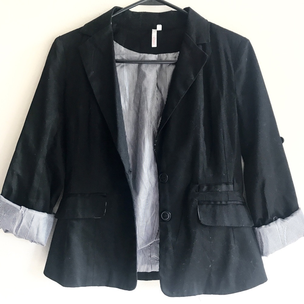 Black blazer